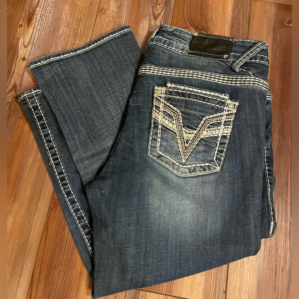 Women’s Vigoss “The Chelsea” Capri Jeans, Size 11/12